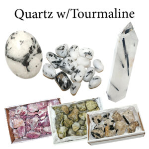 Quartz w/Tourmaline