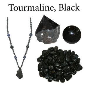 Tourmaline, Black