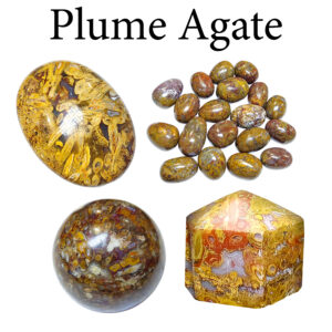 Agate, Plume